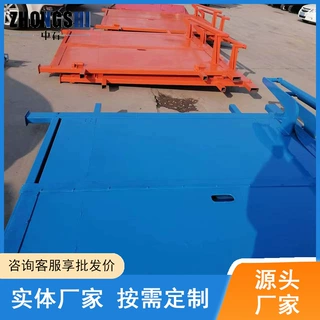 手动机械闭锁16000*1800mm无压风门 源头厂家供应气动无压风门
