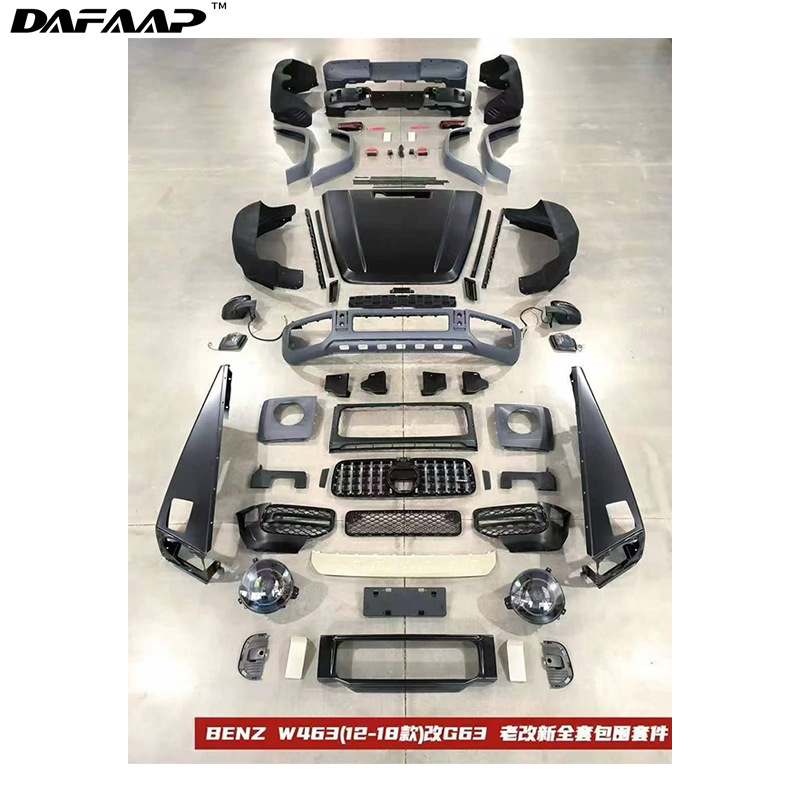 Suitable for Mercedes-Benz G-Class W463 Modified to W464 Amg Style, Including Body Kit, Bumper, Grille, and Headlights