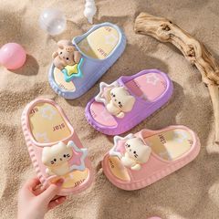 子供用スリッパ女の子夏の漫画新しい屋内ホームバスルームバスノンスリップスリッパかわいいスリッパ