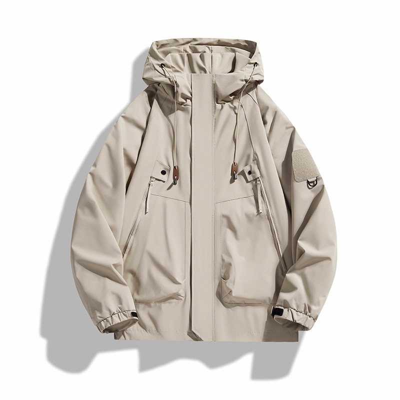2024 nueva primavera y otoño vestir de asalto chaqueta de hombre función de viento herramientas al aire libre impermeable abrigo de otoño para hombres y mujeres