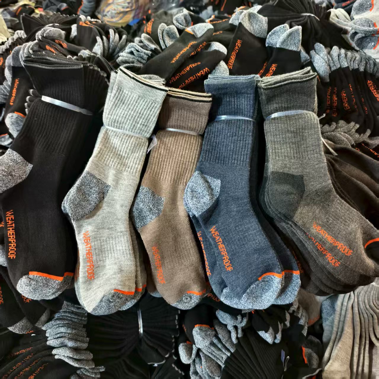 Merino Wool Socks Outdoor Socks Thickeneded Terry Warm Moisture Wicking Hiking and Skiing Mid-Calf Socks Tail Goods