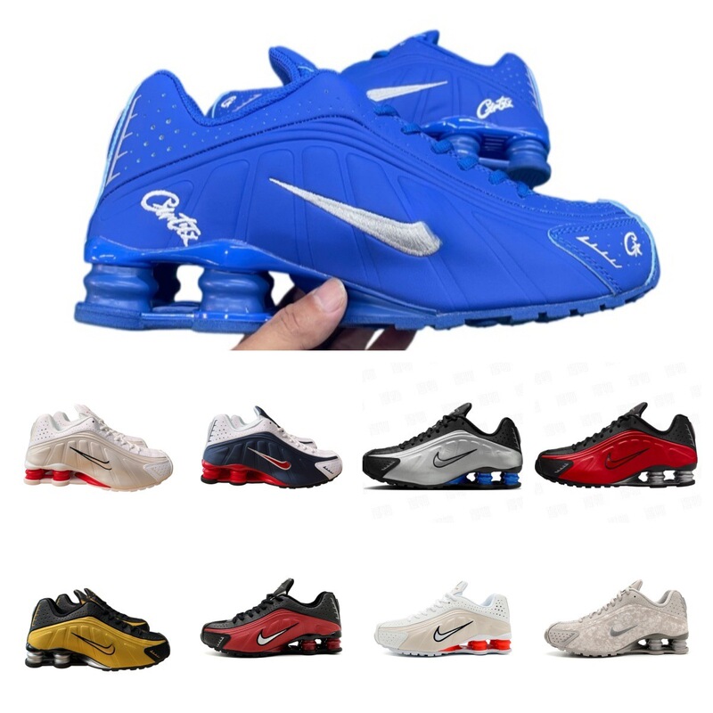 Cross-Border Shox R4 Air Column Shoes, Neymar Collaboration Cushion Shoes, Outdoor Training Height-Increasing Sports Shoes for Men and Women Cross-Border Shox R4 Air Column Shoes, Neymar Collaboration Cushion Shoes, Outdoor Training Height-Increasing Sports Shoes for Men and Women