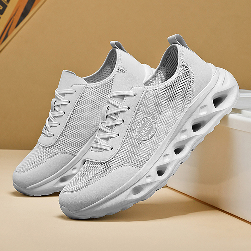 Wide-Fit Big-Toe Shoes for Men and Women, Breathable Mesh Shoes, Outdoor Style, Comfortable Thick-Soled Shock-Absorbing Sports Casual Trendy Shoes Wide-Fit Big-Toe Shoes for Men and Women, Breathable Mesh Shoes, Outdoor Style, Comfortable Thick-Soled Shock-Absorbing Sports Casual Trendy Shoes