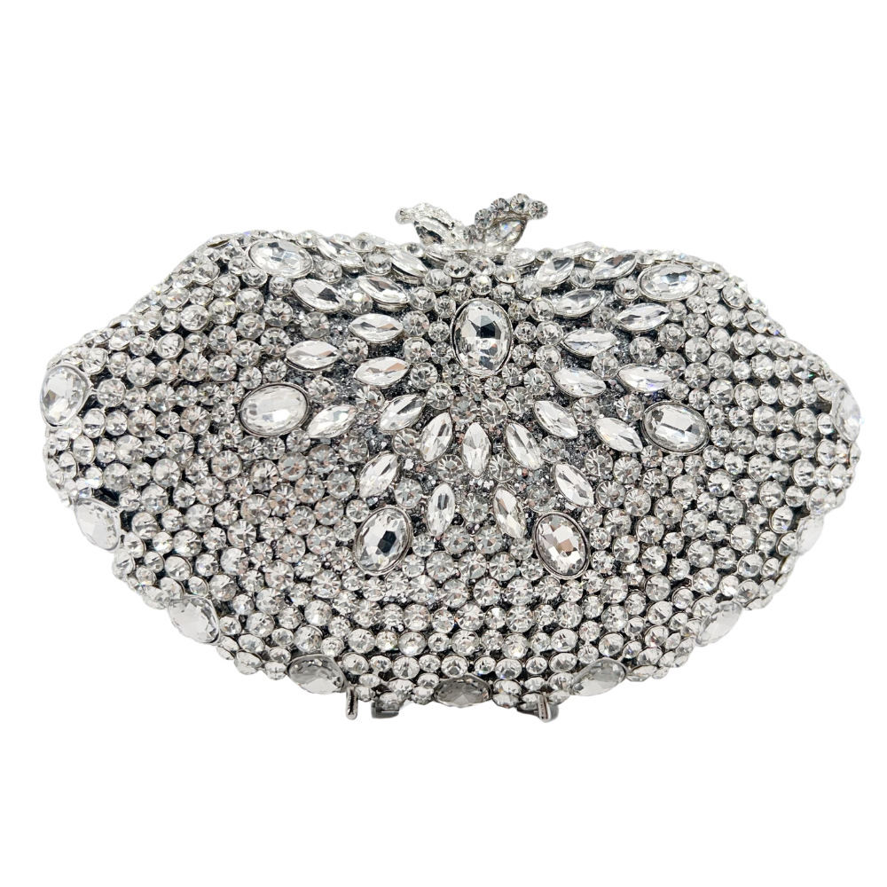 Bolsa Crytal con diamantes bolso de cena cheongsam vestido bolso de cena bolso de diamantes bolso de mano de mujer