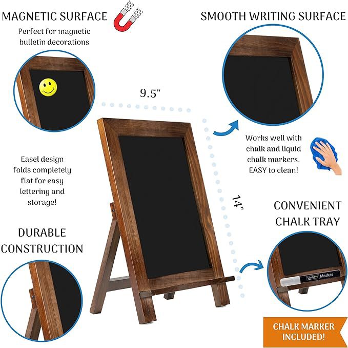 Oficina de madera pequeña pizarra producto promoción mensaje pequeña pizarra casa enseñanza madera pequeña pizarra