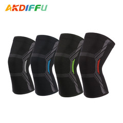 Sports protective gear, sports knee pads, four-way elastic knitted warm knee pads, nylon knee pads, protective gear, ball sports supplies