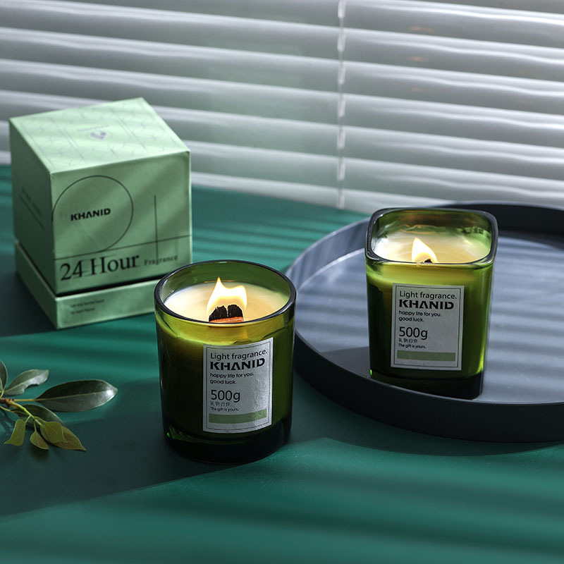 Khanid aromaterapia incienso vela hogar nicho avanzada dormitorio baja temperatura cera fragancia decoración caja de regalo cumpleaños