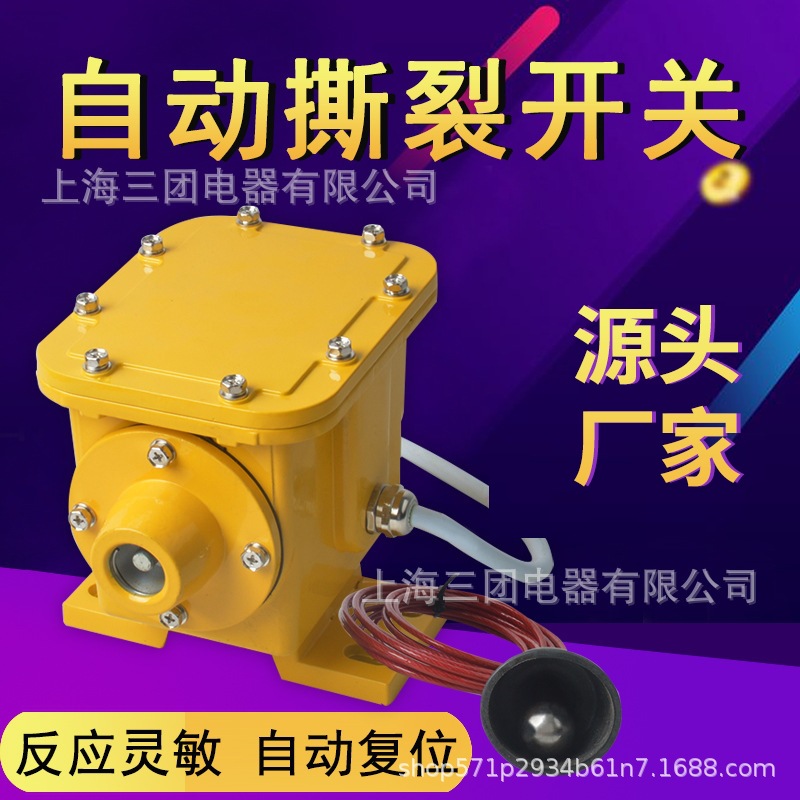 自动滚珠型纵向撕裂开关 ZS-L皮带撕裂开关 ZL-I撕裂检测器DB-100