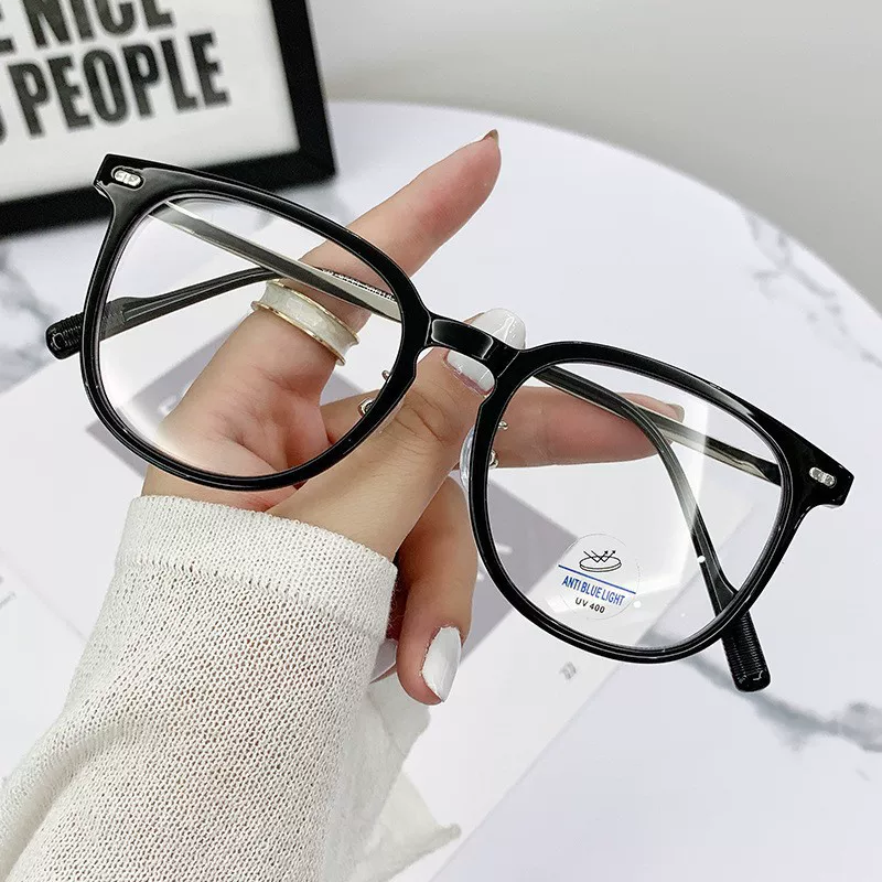 Retro glasses, Korean style, internet celebrity