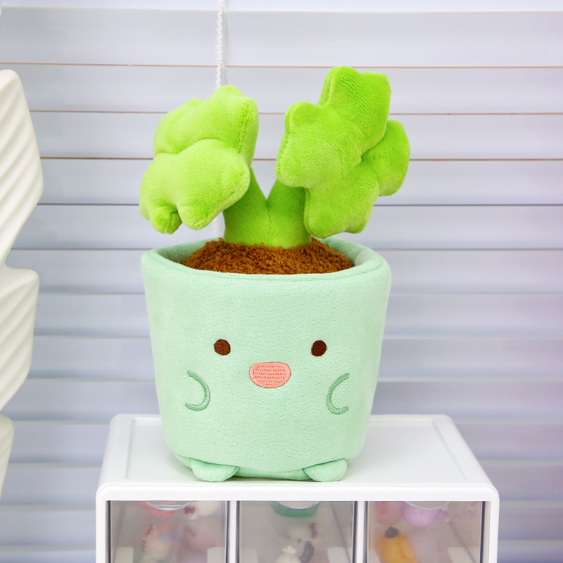 Duai クリエイティブシミュレーションチューリップ装飾品ぬいぐるみベゴニアソフトかわいい人形鉢植え装飾誕生日ギフト|undefined
