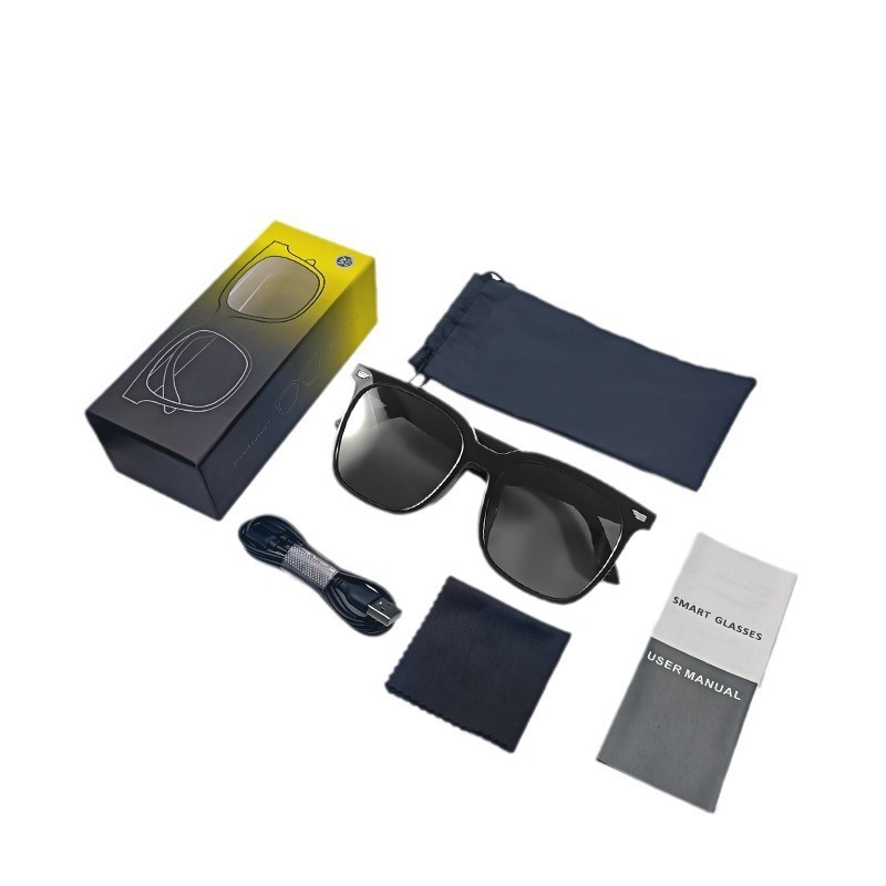 Gafas inteligentes Bluetooth, auriculares, lentes polarizadas, se pueden personalizar con graduación, deportes al aire libre, gafas de sol de alta tecnología, gafas de sol multifuncionales