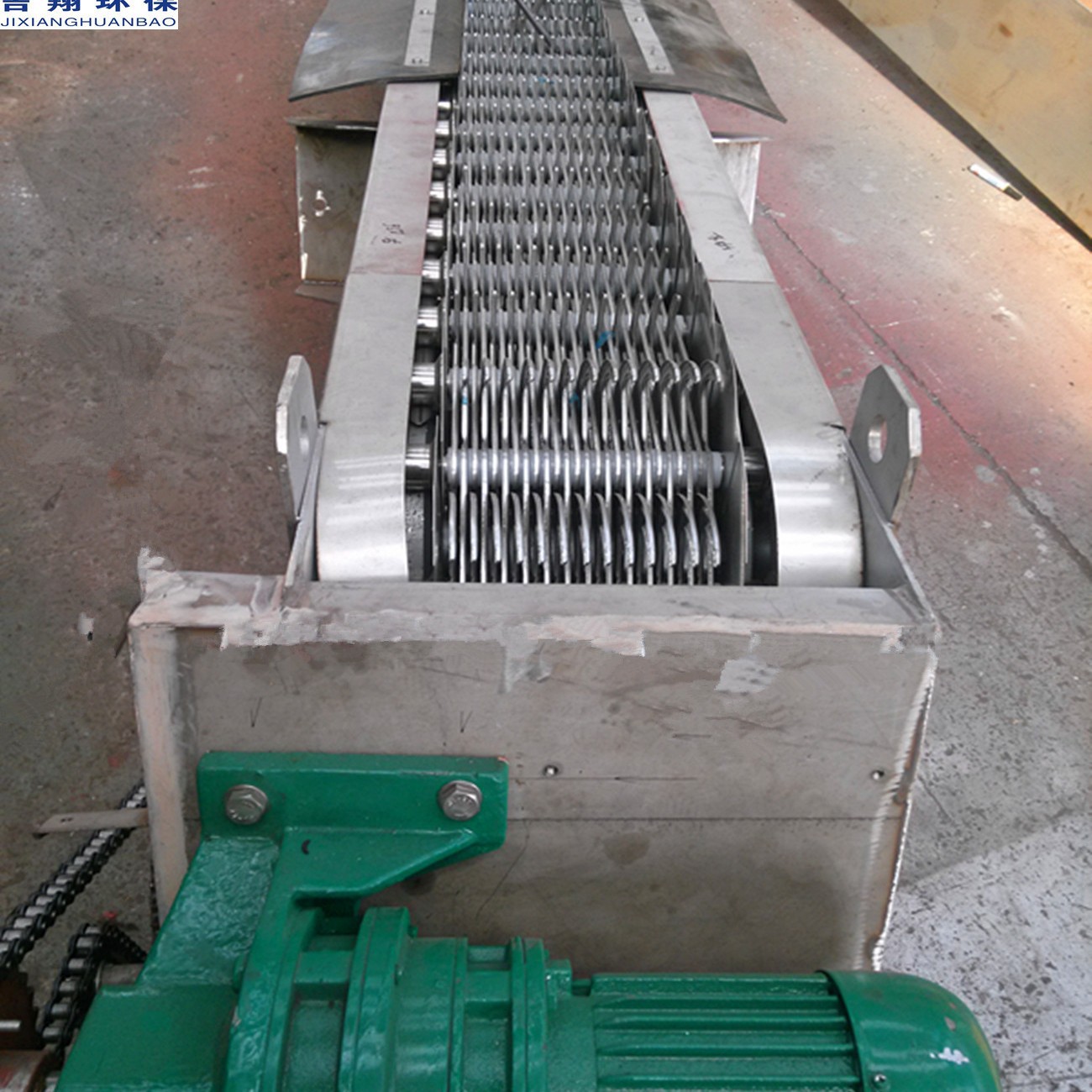 供应SS304不锈钢循环齿耙式清污机