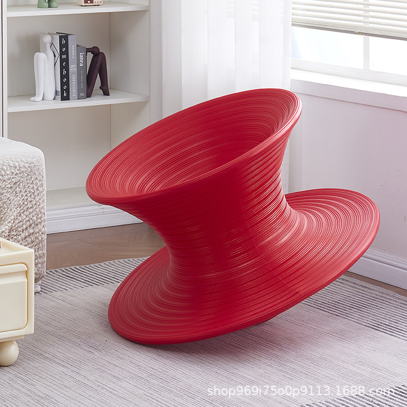 Silla giratoria grande, equipo de entrenamiento sensorial de equilibrio vestibular para niños de 360 grados, silla de centro comercial, moderna y sencilla.