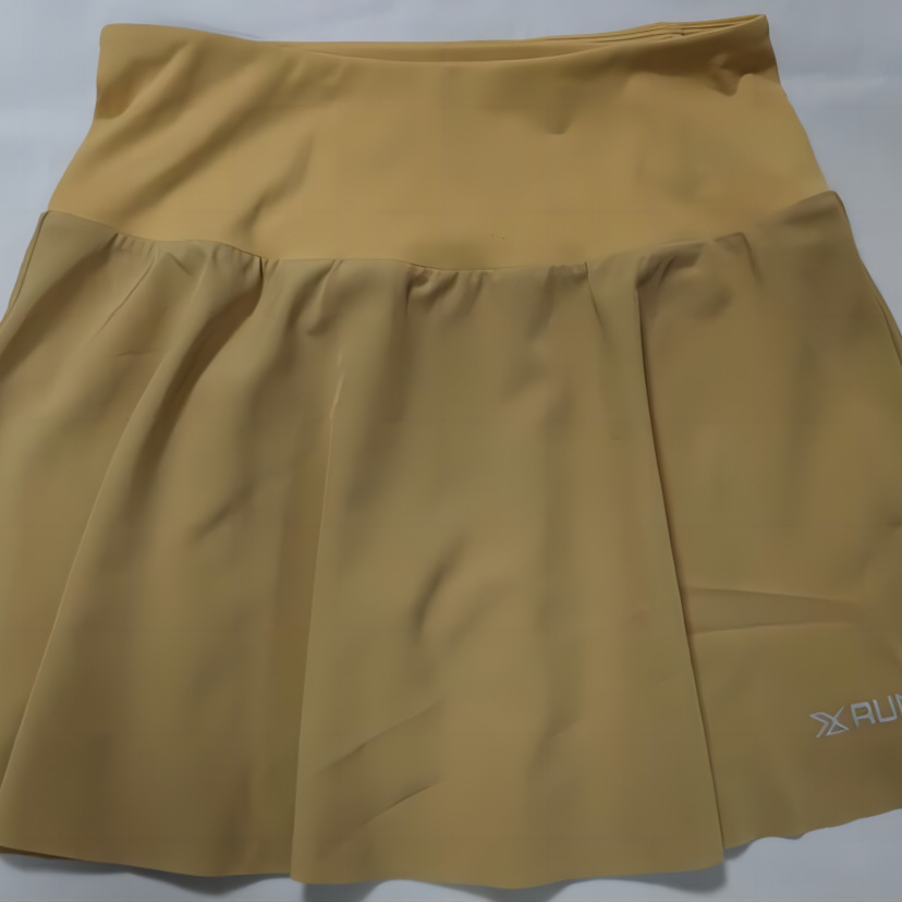 Falda pantalón deportiva para correr para mujer, elástica, antiexposición, de cintura alta, con bolsillo con cremallera, de secado rápido, para fitness, entrenamiento, yoga, ajuste ceñido.