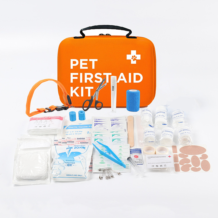 Cross-Border Amazon Portable Cat and Dog Printed Storage Bag Medical Kit Wound Treatment Storage Bag