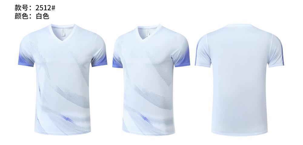 Set de bádminton de secado rápido, ropa de entrenamiento de voleibol de tenis de mesa transpirable para hombres y mujeres, se puede imprimir en bordado image 6