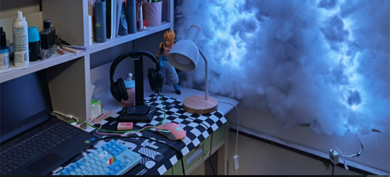 Smart Cloud Lamp Rgb Ambient Lighting For Cozy Modern Home Decor_voghion.com