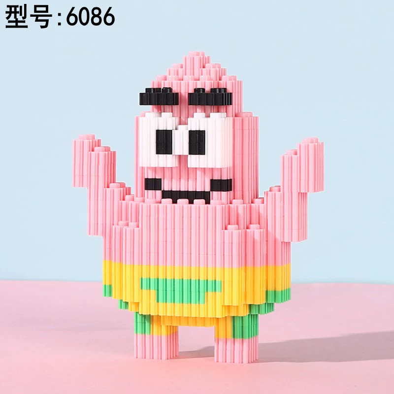Конструктор Lego Ultraman Tiga Micro Block, различные цвета, 10×10×10 см