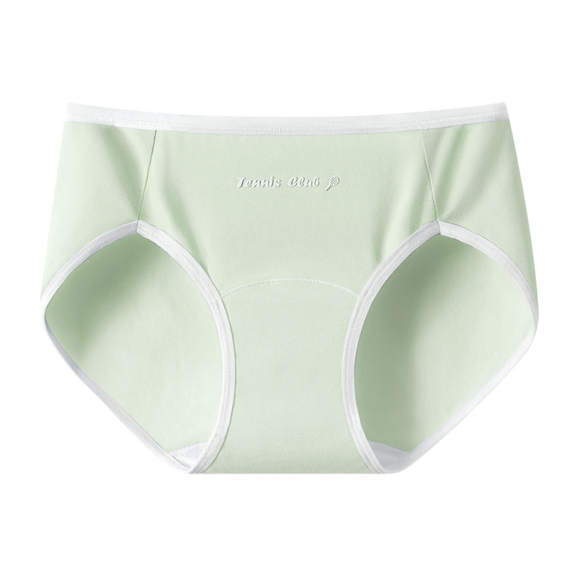 Ropa interior mujer algodón primavera y verano clase A algodón puro grado 10A antibacteriano entrepierna alta chica pantalones cortos triangulares sin costuras