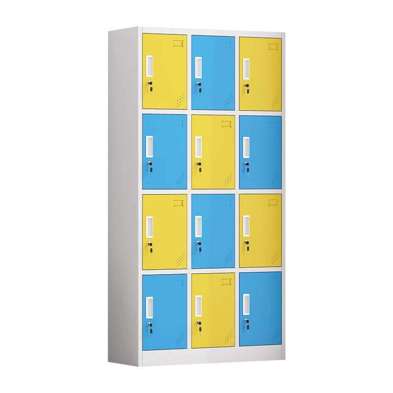 Amazon Hot Vending Color Wardrobe Acero Wardrobe Wardrobe Baño Gimnasio con Closure Wardrobe