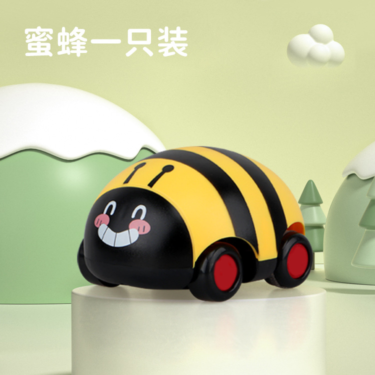 Niños coche de juguete de retroceso bidireccional va hacia adelante y hacia atrás inercia mini coche de juguete para niños coche de niño