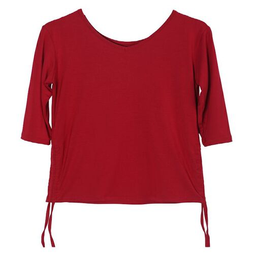 Dance special examination summer practice clothes tops for women adult body black clothes modern classical dance Latin dance