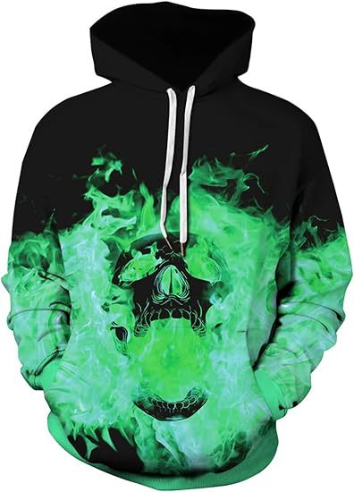 Men’s 3d Printed Pullover Hoodie Thermal Winter Sweatshirt_voghion.com