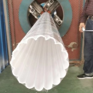 Transparent Rubber and Plastic Stripesd Glass Tube Anti-Uv Acrylic Round Tube Pc Tube Pmma Lighting Lighting Cover Lamp Tube