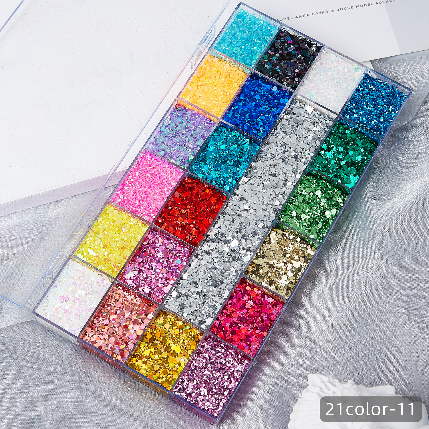 21 색 상자 세트-11