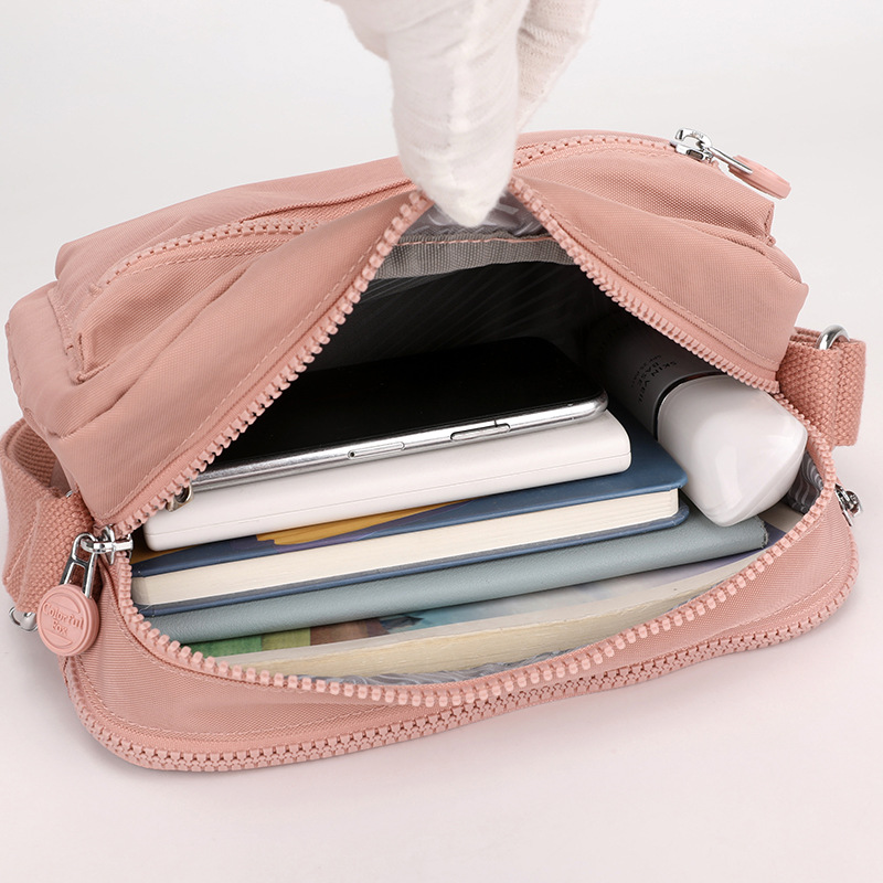 Colorful Fox new macaron color shoulder for women, fashionable and trendy crossbody bag, multi-layer phone bag_voghion.com