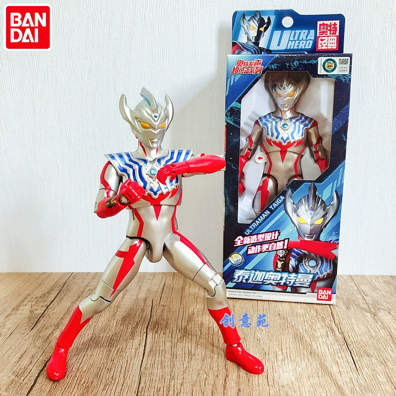 Bandai, Ultra, подвижный Ultraman Tiga, кукла, игрушка, роскошное издание