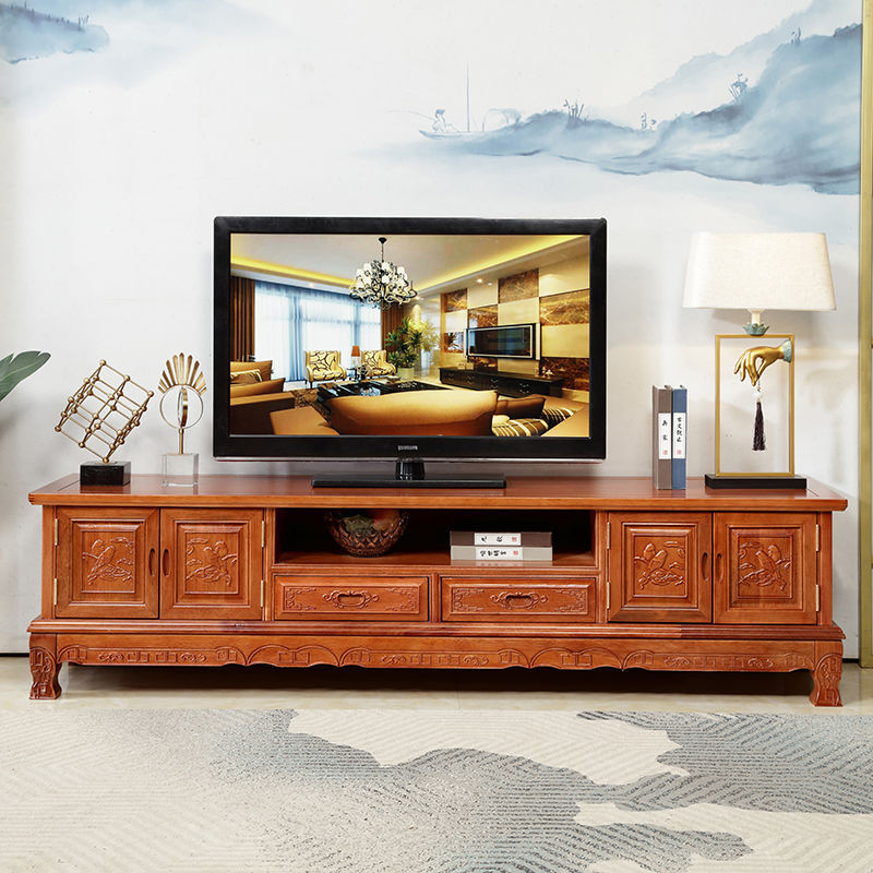 New Chinese style TV cabinet Rosewood solid wood Rosewood Chinese style a living room TV cabinet Cabinet Ming classical Rosewood furniture