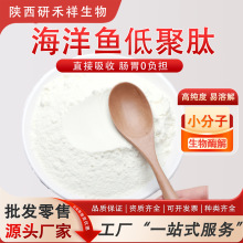 海洋鱼低聚肽99% 小分子活性肽500Da 食品级低聚肽粉水溶正品厂家