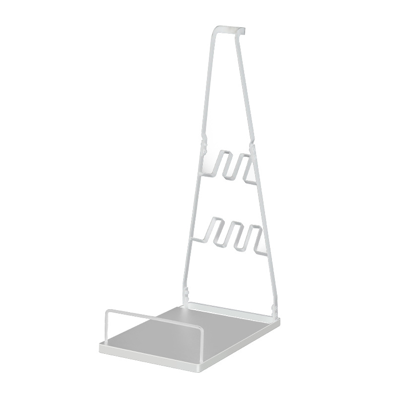 Vertical aspiradora rack de almacenamiento de piso rack de almacenamiento Punch-libre aspiradora soporte MOP rack