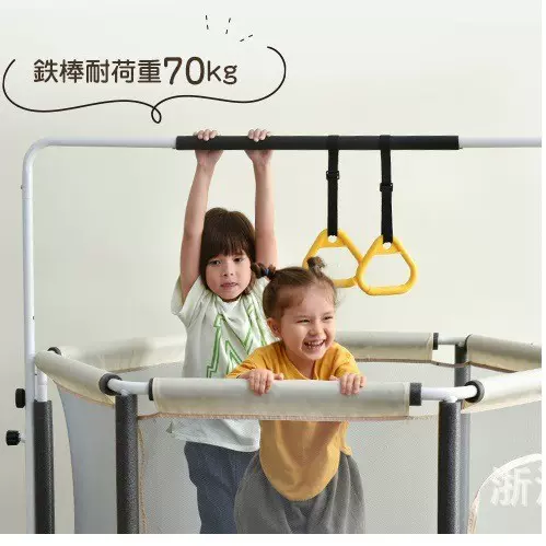 定制蹦蹦床家用儿童室内弹跳床出口日本带防护栏安全小孩玩具宝宝