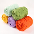 灌芯棉手工编织毯子线跨境新款OHHIO抱枕毛线超粗灌芯纱布条粗线