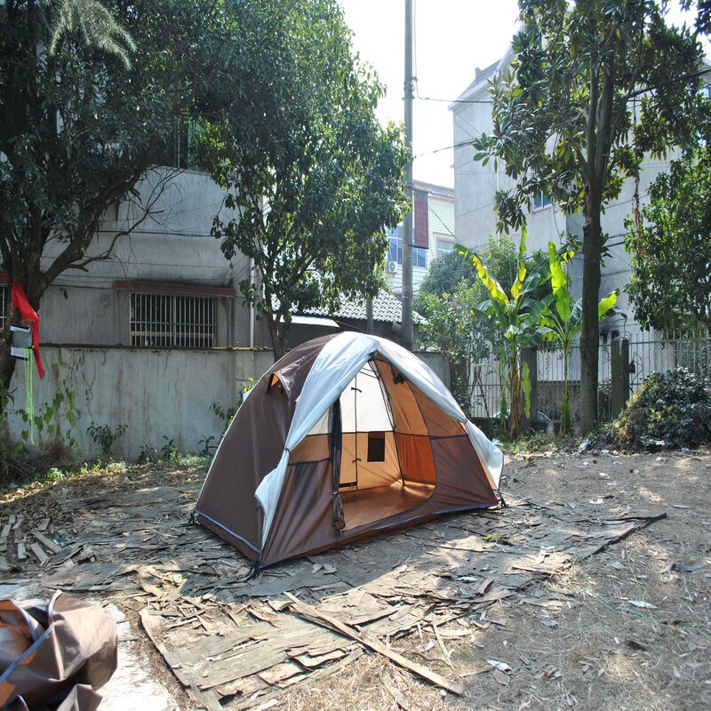 Tent outdoor equipment portable double camping tent professional camping tent outdoor thickened rain-proof and rainproof