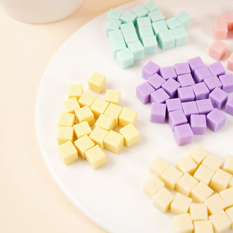 Realistic square dessert food play PVC, materials set, DIY