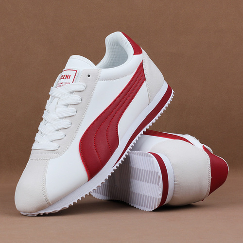 Men's and Women's Flat Shoes, Casual Shoes, Couple's Style, White Sneakers, Women's Sports Shoes, Student Running Shoes