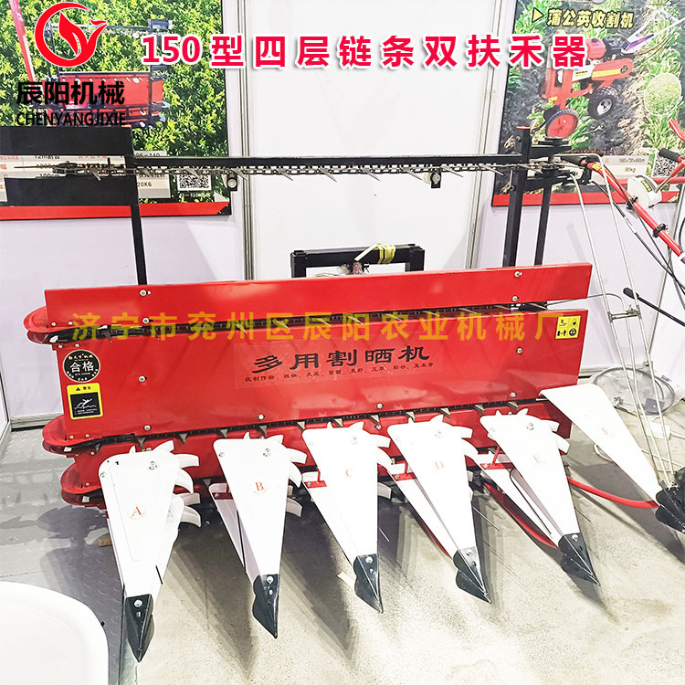 青海热销玉米秸秆割晒机高杆高粱水稻辣椒大豆多功能收割收获机