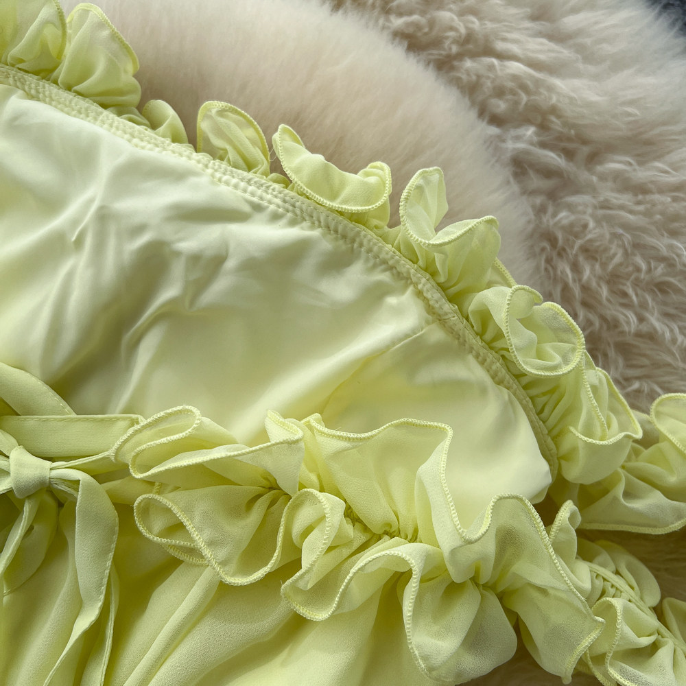 French Style Halter Neck Sleeveless Ruffle Dress Korean Summer High Waisted Cake Skirt Vacation Elegant Long Dress for Women_ecoleips.com