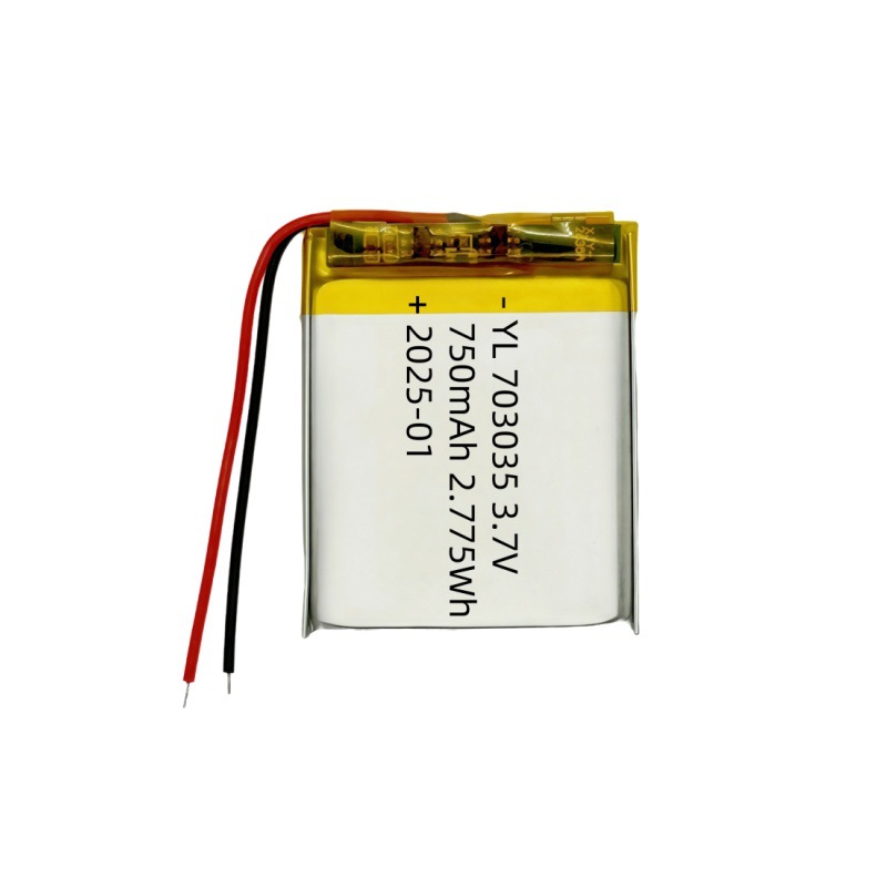 703035/750mAh 배터리(보호 보드 콘센트 포함)