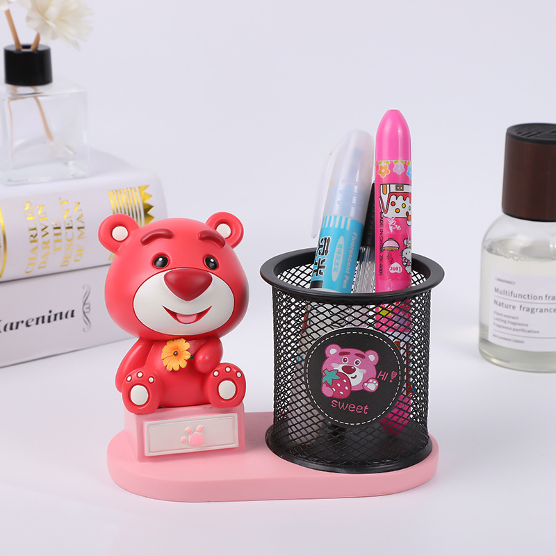 Portalápices de Harry Potter de gran capacidad, multifunción, estilo ins, almacenamiento de escritorio simple, artefacto, papelería para estudiantes, oficina