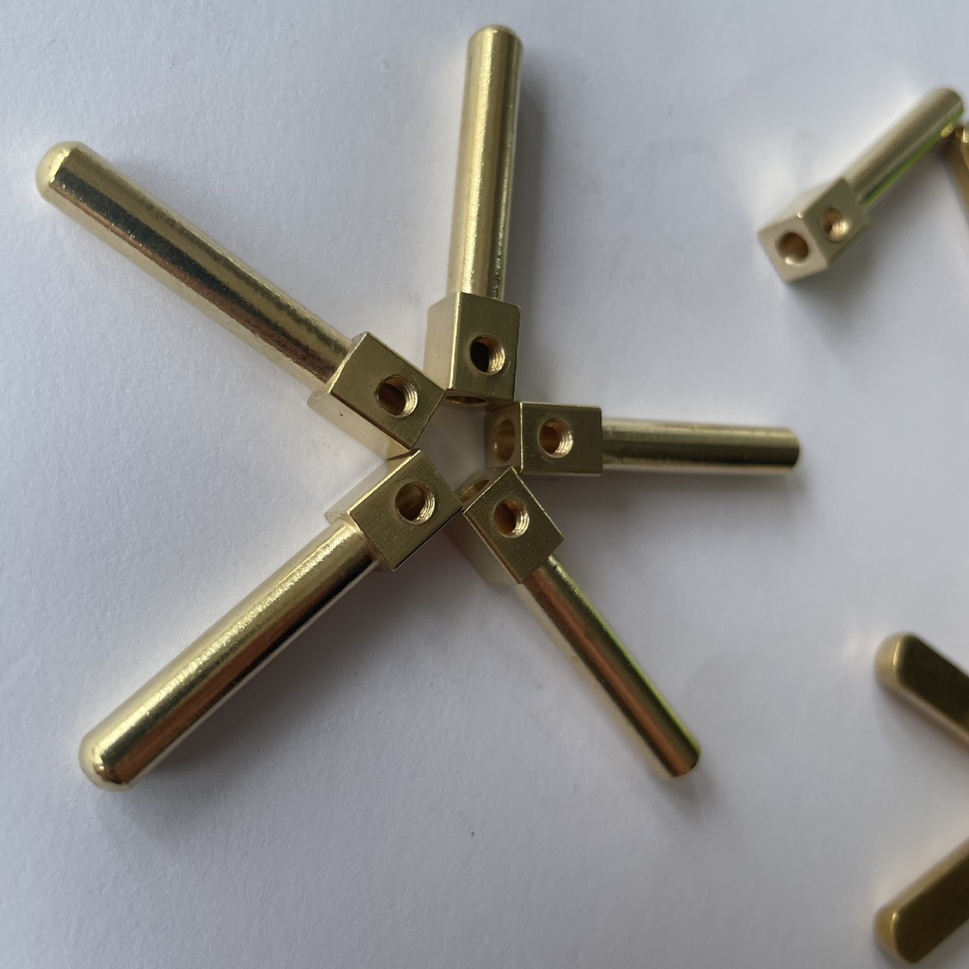 异型针四方针扁针车床加工车铣复合加工铜铝铁不锈钢零件加工