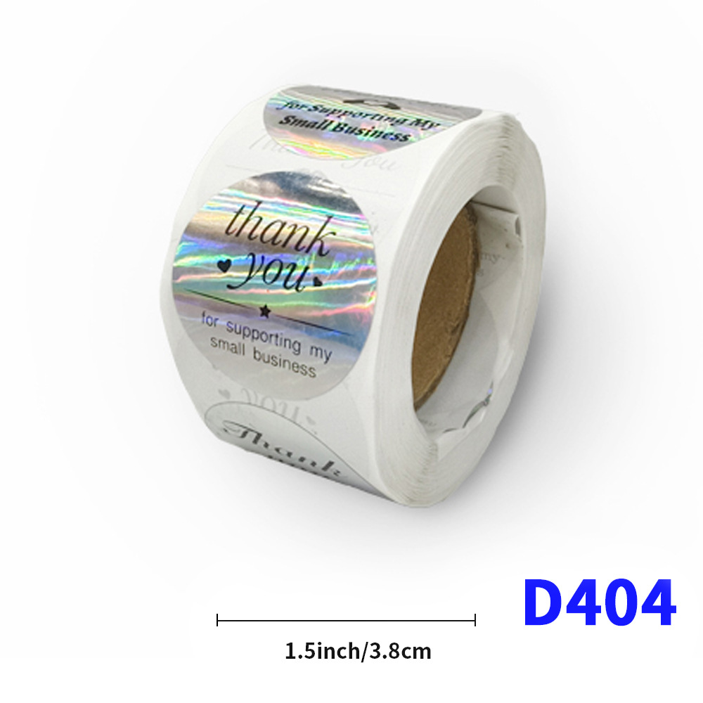 D404;3.8cm/1.5inch*500 스티커