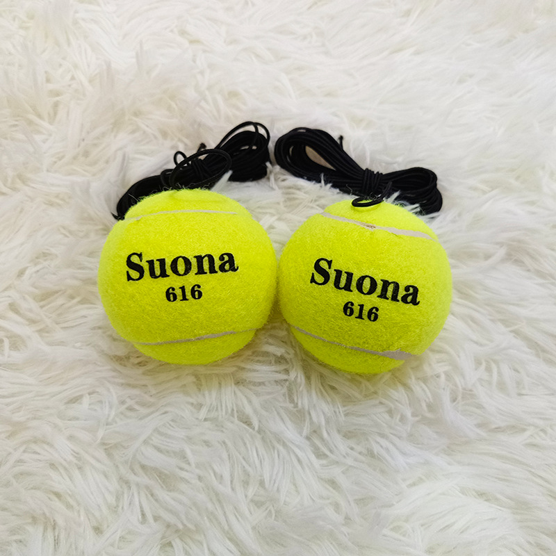 Rope Tennis Single-Player Rebound Trainer High-Elasticity Beginner Training Ball Children's Durable and Wear-Resistant Tennis Wholesale