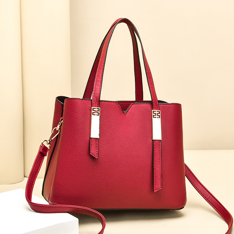 【 】 Handtasche 2024 Neue modische Damen mittleren Alters Korean Edition Schal Mama Tasche Einzel-Schulter Crossbody_voghion.com