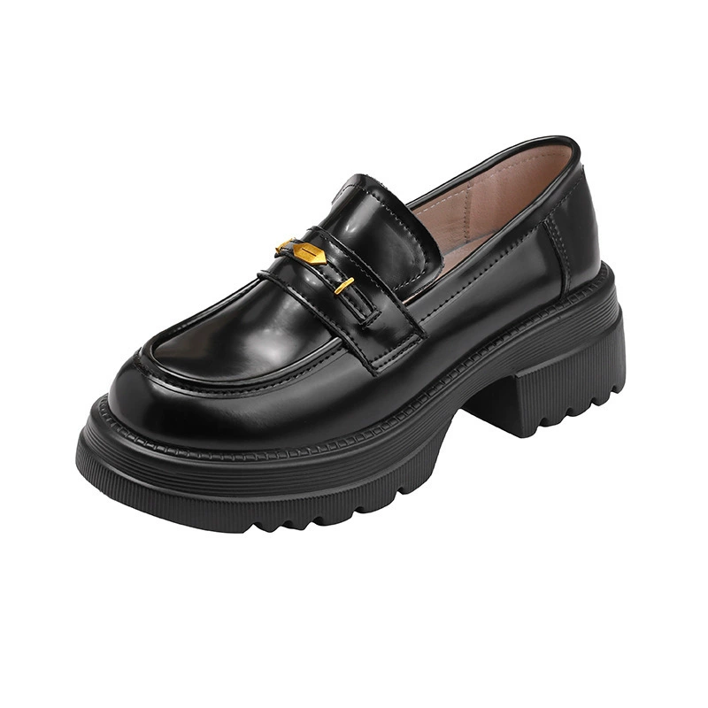 Loafers for leisure, footwear, high shoes for leather shoes, soft sole