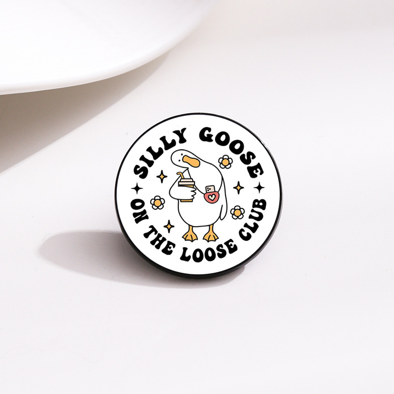 10g Weight Brooches Classification Holiday, Daily Occasion Alloy Material Animal, Letter Pattern Unisex Gender Cute Style Cute Pin Animal Letter Alloy Unisex Brooches 5