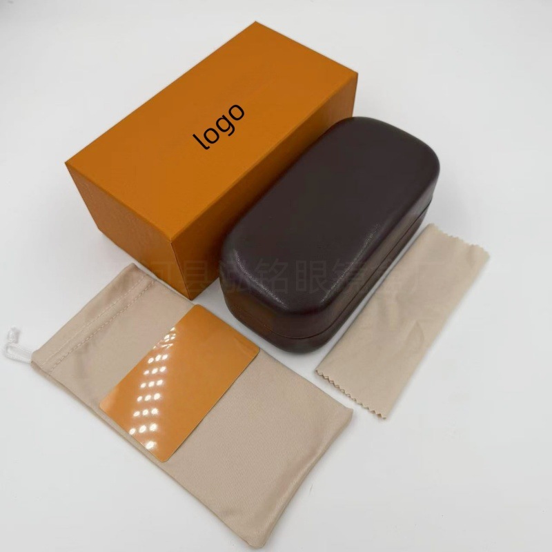 Spot al por mayor nuevo estuche para gafas de alta gama de moda cartucho para gafas de sol de alta gama caja de embalaje completa image 8